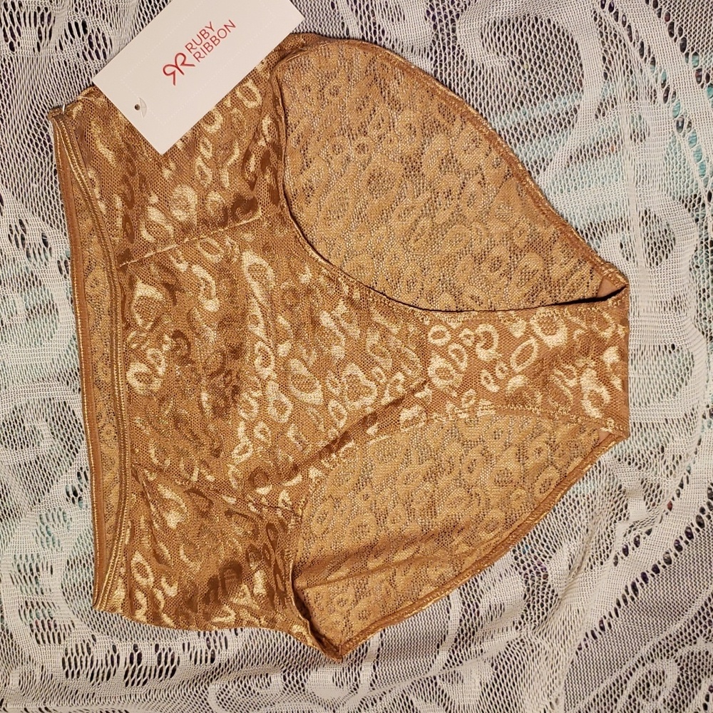 Ruby Ribbon 🎀 size Small, Allure brief, Butterscotch, NWT
